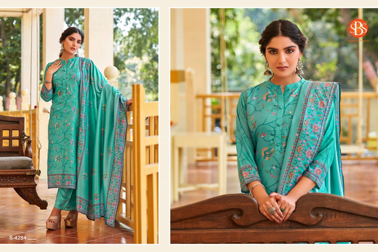 Sabrina By SBS Printed Suits Catalog